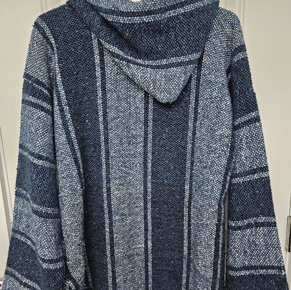 Unisex Classic Mexican Oversized Baja Hoodie Sweater - Picture 4 of 4